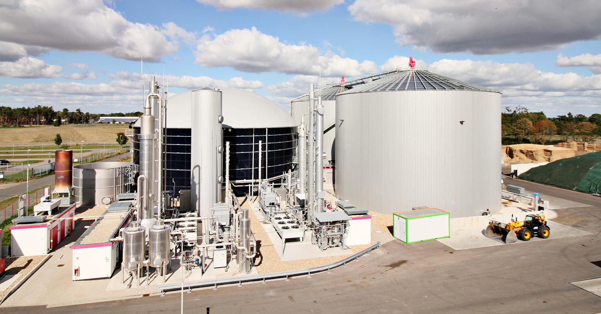 Biogasanlage und Biomethananlage Gommern