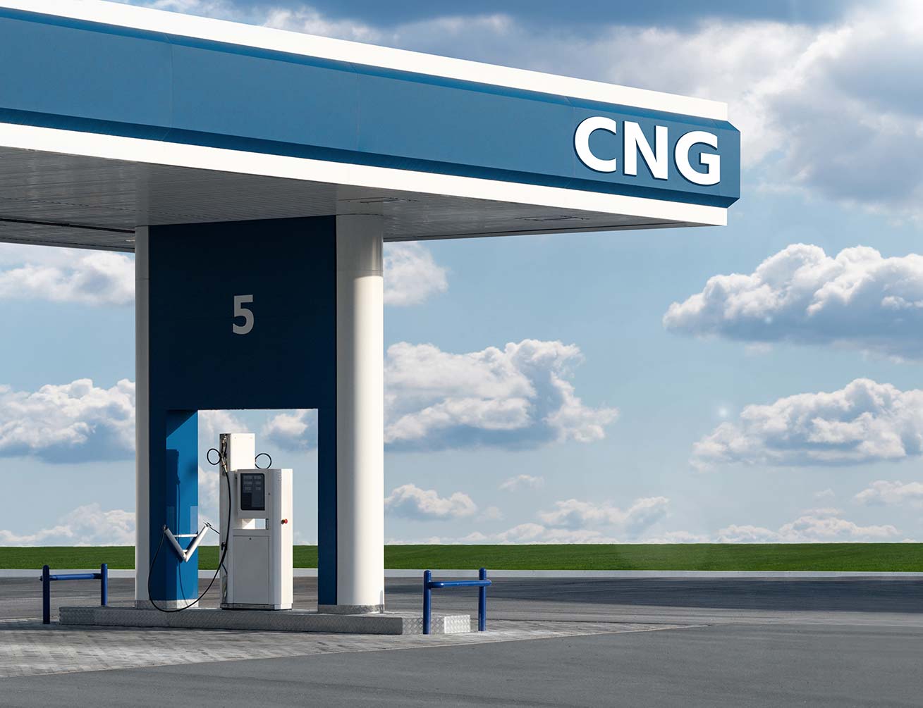 CNG Tankstelle